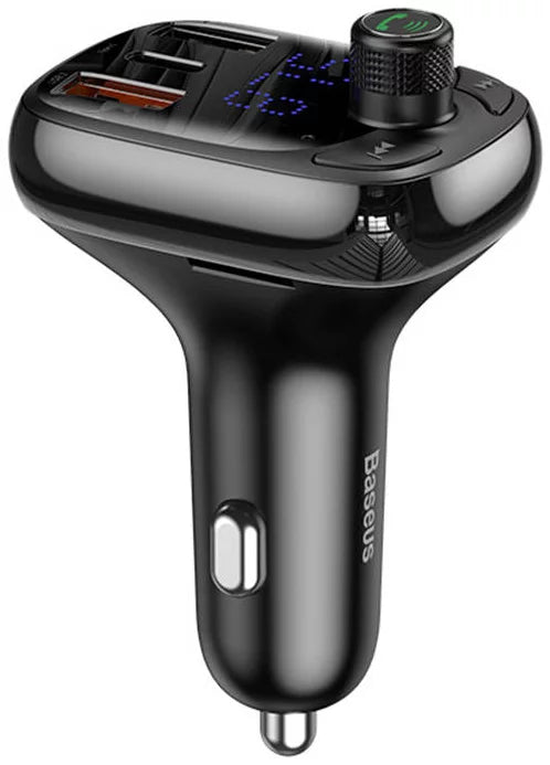 Buy Baseus S-13 Bluetooth FM Transmitter Car Charger from Vmart in Pakistan