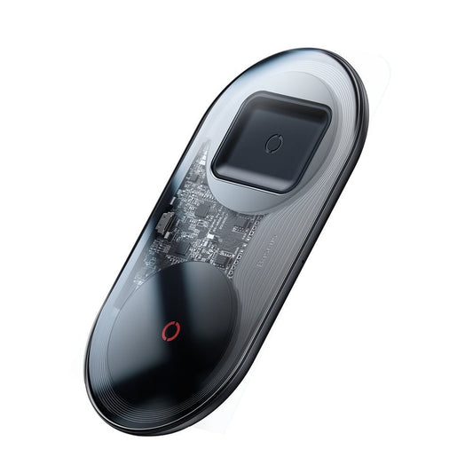 Buy Baseus Simple 24W Turbo Edition 2 in 1 Wireless Qi Charger with 12V Charger from Vmart in Pakistan