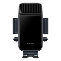 Baseus Smart Solar Power Wireless Car Mount Electric Holder Black