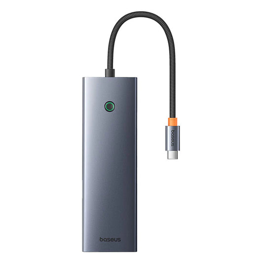 Buy Baseus UltraJoy Series 10-Port Hub Space Grey (Type-C to HDMI4K@60Hz*1+VGA*1+USB 3.0*3+PD*1+RJ45*1+SD/TF*1+3.5mm*1) from Vmart in Pakistan