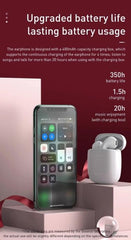 Buy Baseus W04 Encok True Wireless Earphones - White from Vmart in Pakistan