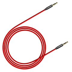 Baseus Yiven M30 Audio Cable 3.5 male Audio 1m Red+ Black