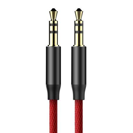 Buy Baseus Yiven M30 Audio Cable 3.5 male Audio 1m Red+ Black from Vmart in Pakistan