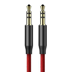 Baseus Yiven M30 Audio Cable 3.5 male Audio 1m Red+ Black