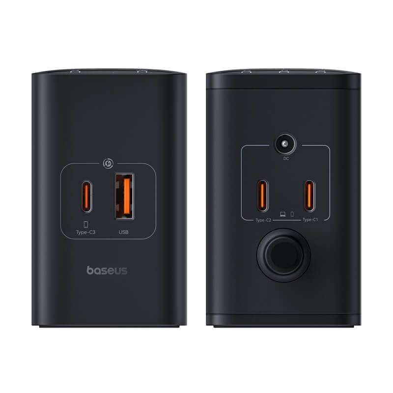 Buy Baseus Digital GaN Intelligent Desktop Fast Charger 3C+U+DC 240W from Vmart in Pakistan