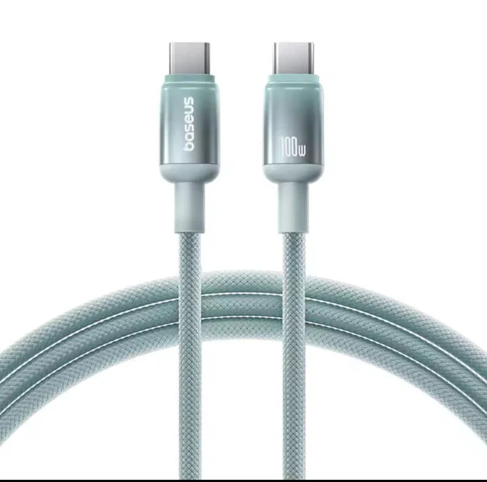 Buy Baseus Discolor Fast Charging Cable USB-C to USB-C 100W 1m from Vmart in Pakistan