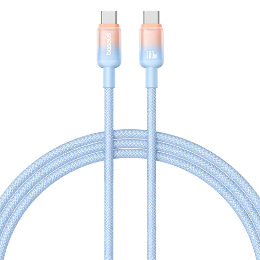 Buy Baseus Discolor Fast Charging Cable USB-C to USB-C 100W 1m from Vmart in Pakistan