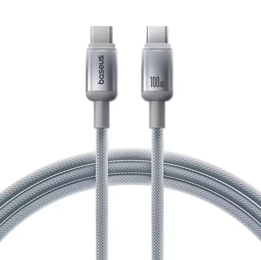 Buy Baseus Discolor Fast Charging Cable USB-C to USB-C 100W 1m from Vmart in Pakistan