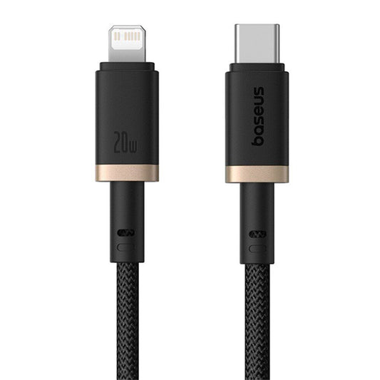 Buy Baseus Dura Series Type-C to Lightning PD 20W Fast Charging Cable 1m Gold/Black from Vmart in Pakistan