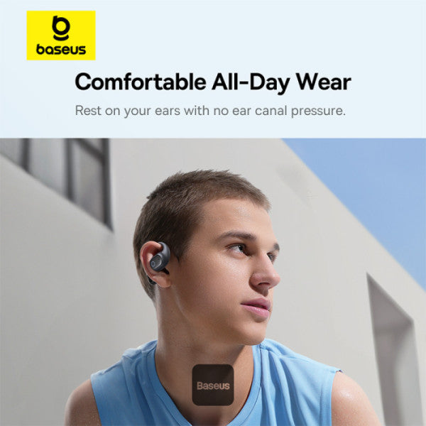 Buy Baseus Eli 10i Fit Open-Ear TWS Earbuds Black Vmart in Pakistan