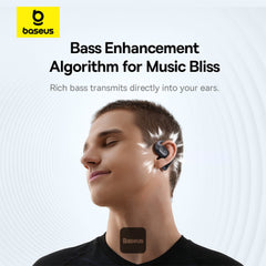 Buy Baseus Eli 10i Fit Open-Ear TWS Earbuds Black Vmart in Pakistan
