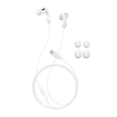 Buy Baseus Encok CZ20 In-Ear Wired Earphones Moon White from Vmart in Pakistan