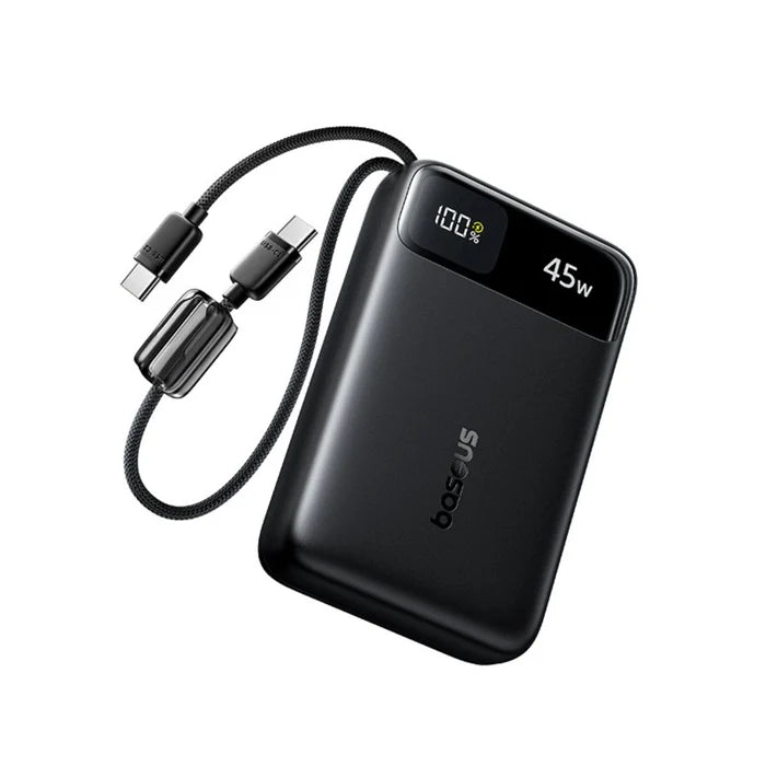 Buy Baseus EnerFill FC11 Power Bank with Cables 20000mAh 45W Black from Vmart in Pakistan