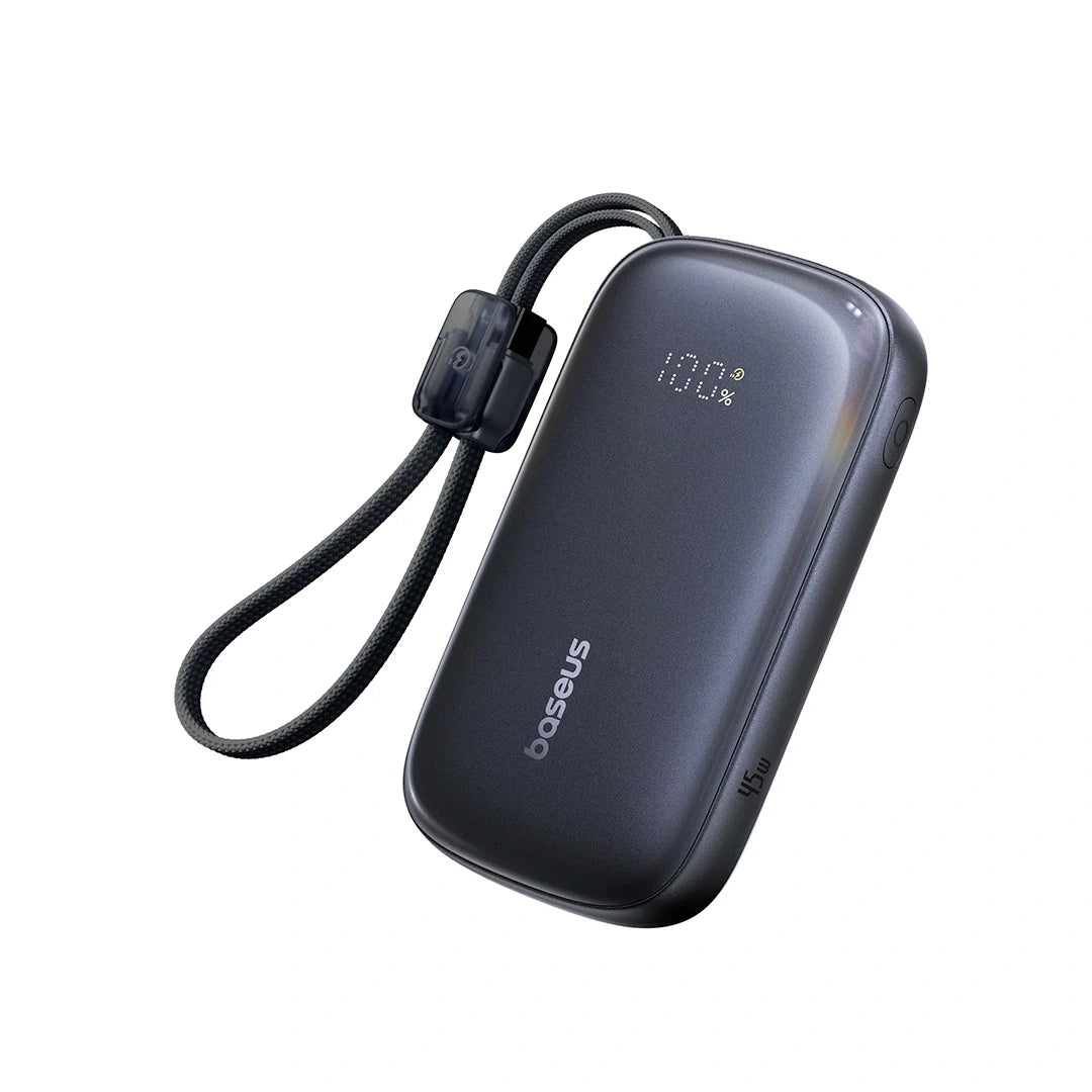 Buy Baseus EnerFill FC21 Qpow 3 Ultra Digital Display Power Bank with Detachable Cable 20000mAh 45W from Vmart in Pakistan