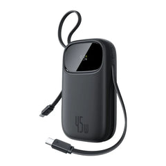 Buy Baseus EnerFill FC31 Qpow 3 Digital Display Power Bank with USB-C+iP Cables 20000mAh 45W Cosmic Black from Vmart in Pakistan