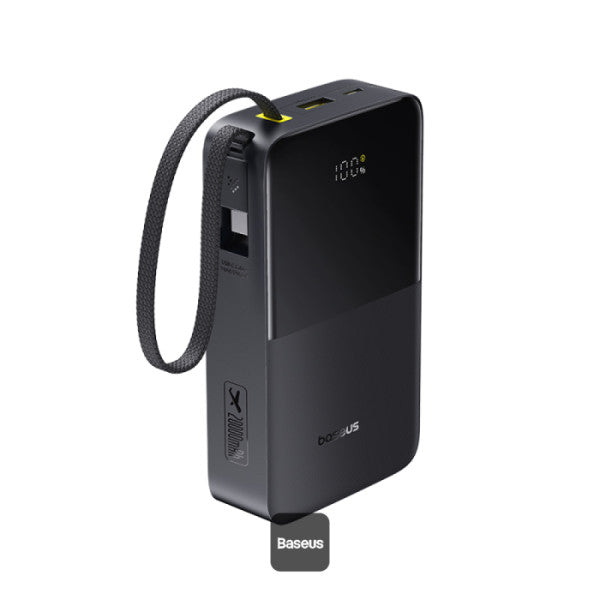 Buy Baseus EnerFill FC51 Bipow2 Pro 20000mAh Power Bank with Built-in USB-C Cable 22.5W Fast Charging from Vmart in Pakistan