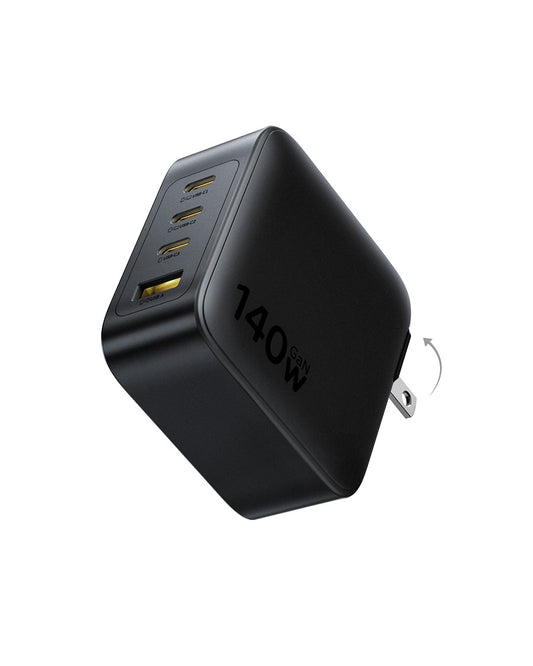 Buy Baseus EnerFill FH11 GaN Fast Charger 3C+U 140W US Vmart in Pakistan