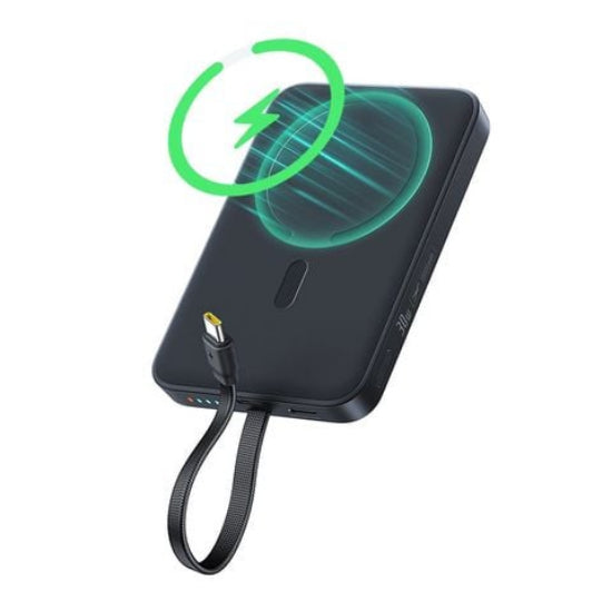 Buy Baseus EnerFill FM11 Magnetic Power Bank with Built-in USB Cable 10000mAh 30W Cosmic Black from Vmart in Pakistan