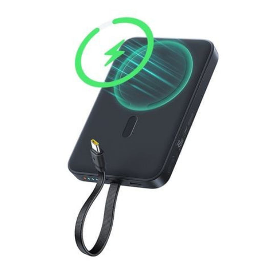 Buy Baseus EnerFill FM11 Magnetic Power Bank with Built-in USB Cable 10000mAh 30W Cosmic Black from Vmart in Pakistan