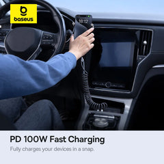 Baseus Fish-Eye 100W USB-C to USB-C Cable 1m Black