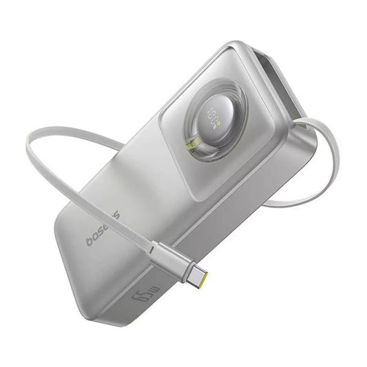 Baseus Free2pull 65W 20000mAh Power bank Retractable For Macbook Laptop Mobile