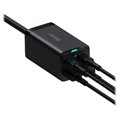 Buy Baseus GaN3 Pro Desktop Fast Charger 2U+2C 100W EU Black from Vmart in Pakistan