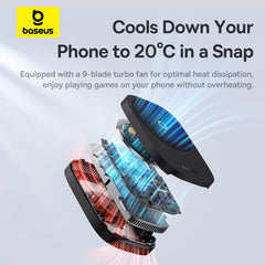 Buy Baseus MagPro II Ultra-Thin Wireless Charger Magnetic Phone Cooler for Gaming from Vmart in Pakistan