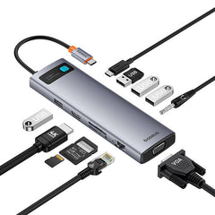 Buy Baseus Metal Gleam 11 Port Type-C Hub Vmart in Pakistan
