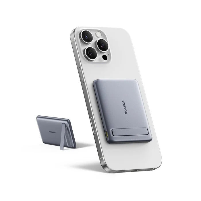 Buy Baseus PicoGo AM31 Mini Magnetic Power Bank with Stand 5000mAh 20W from Vmart in Pakistan