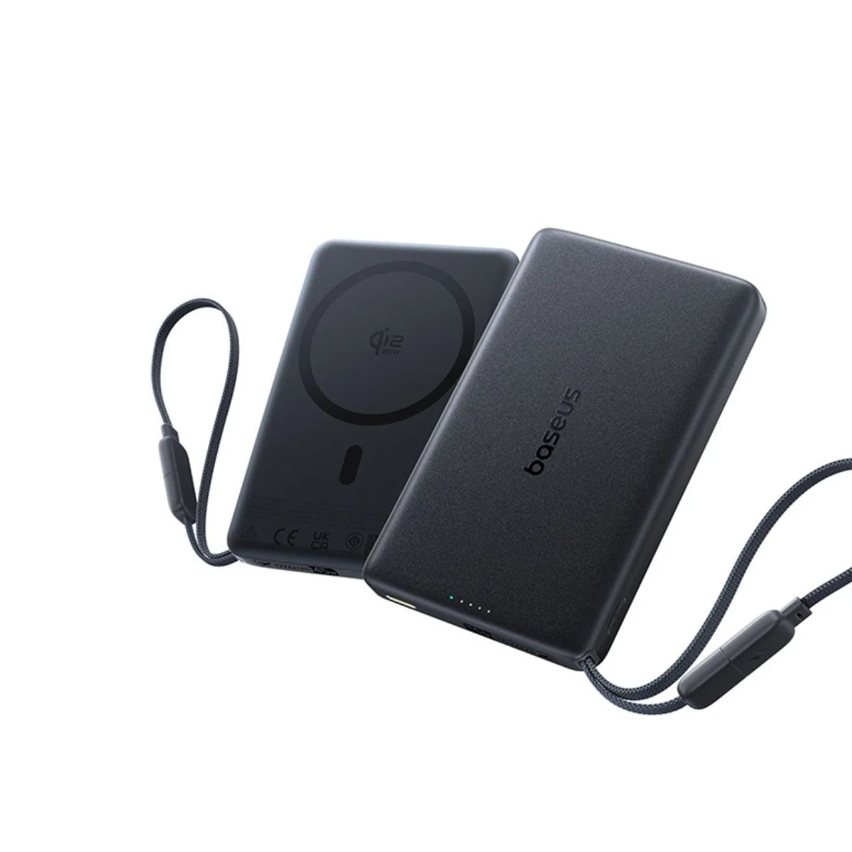 Buy Baseus PicoGo AM52 Qi2.2 Magnetic Power Bank with Cable 10000mAh 45W Black from Vmart in Pakistan