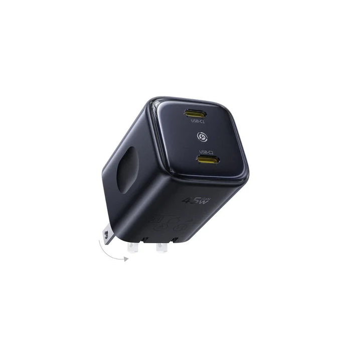 Buy Baseus PicoGo AN13 Fast Charger 2C 45W US Cosmic Black from Vmart in Pakistan