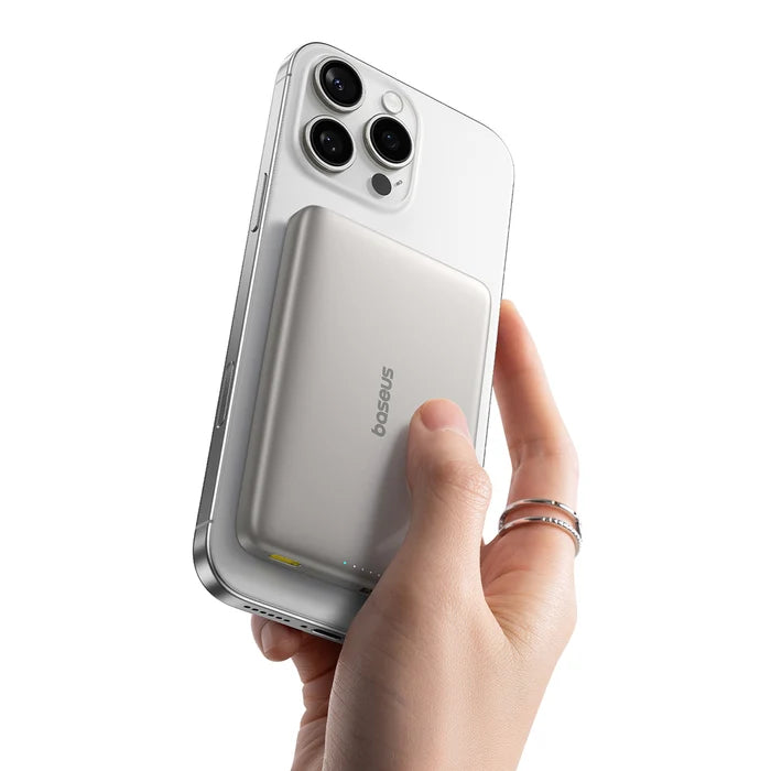 Buy Baseus PicoGo Ultra-Slim Qi2 Magnetic Power Bank 10000mAh 27W from Vmart in Pakistan