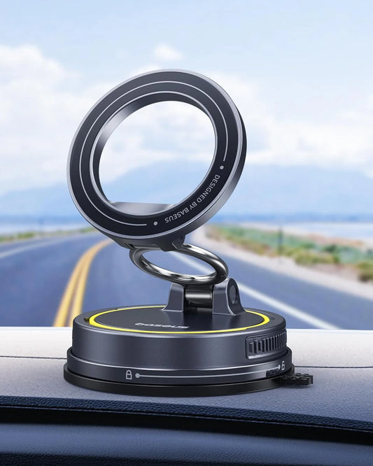 Buy Baseus PrimeTrip VC2 Flex Magnetic Car Mount Suction Cup New Version Cosmic Black from Vmart in Pakistan
