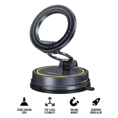 Buy Baseus PrimeTrip VC2 Flex Magnetic Car Mount Suction Cup New Version Cosmic Black from Vmart in Pakistan