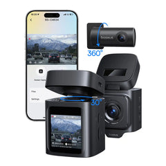 Buy Baseus PrimeTrip VD1 Dash Cam 3K+1080p Cosmic Black from Vmart in Pakistan