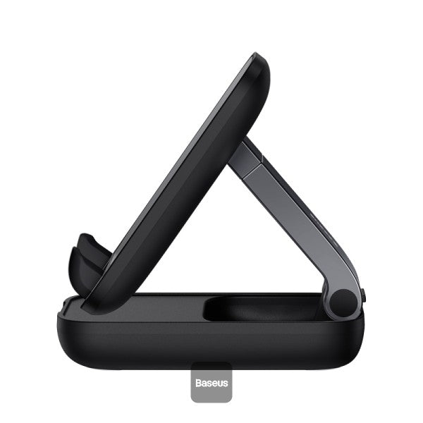 Buy Baseus Seashell Series Folding Phone Stand Cluster Black from Vmart in Pakistan