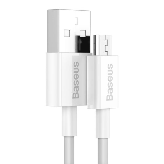 Buy Baseus Superior Micro USB Fast Charging Data Cable White 1m from Vmart in Pakistan