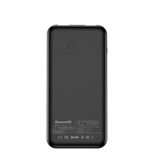 Buy Baseus Full Screen Bracket Wireless charge Power Bank - Black from Vmart in Pakistan
