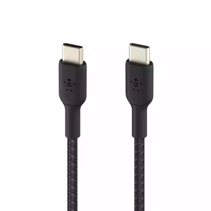 Belkin BoostCharge Braided USB-C to USB-C Cable 1m Black