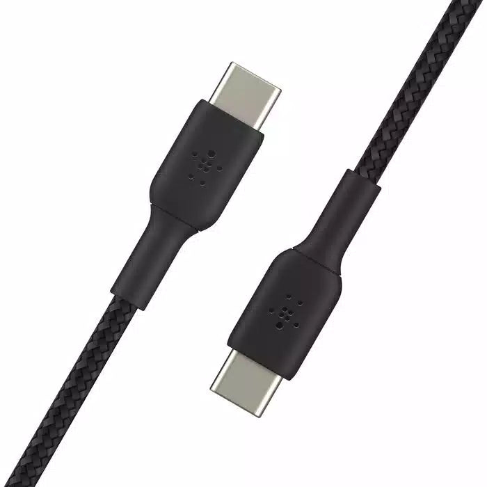 Belkin BoostCharge Braided USB-C to USB-C Cable 1m Black