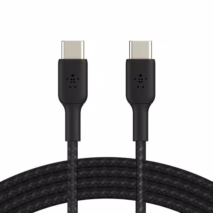 Belkin BoostCharge Braided USB-C to USB-C Cable 1m Black