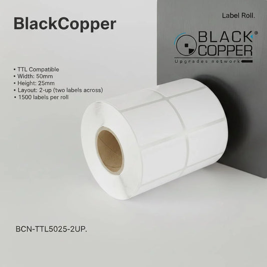 Buy Black Copper BC-TTL-2x1-2up-1500Labels Barcode Label Roll Vmart in Pakistan