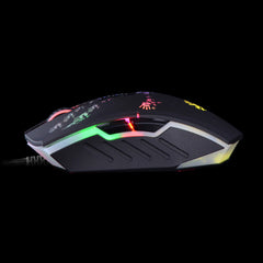 Bloody A60 Light Strike Neon Gaming Mouse - Black