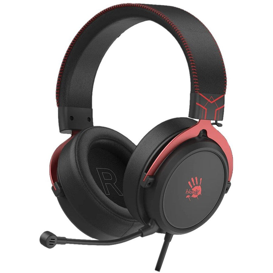 Bloody M590i Virtual 7.1 Surround Sound Gaming Headset - Sports Red