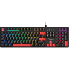 Bloody S510N Mechanical Switch RGB Gaming Keyboard Black - Red Switch