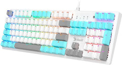 Bloody S510N Mechanical Switch RGB Gaming Keyboard - Ice White