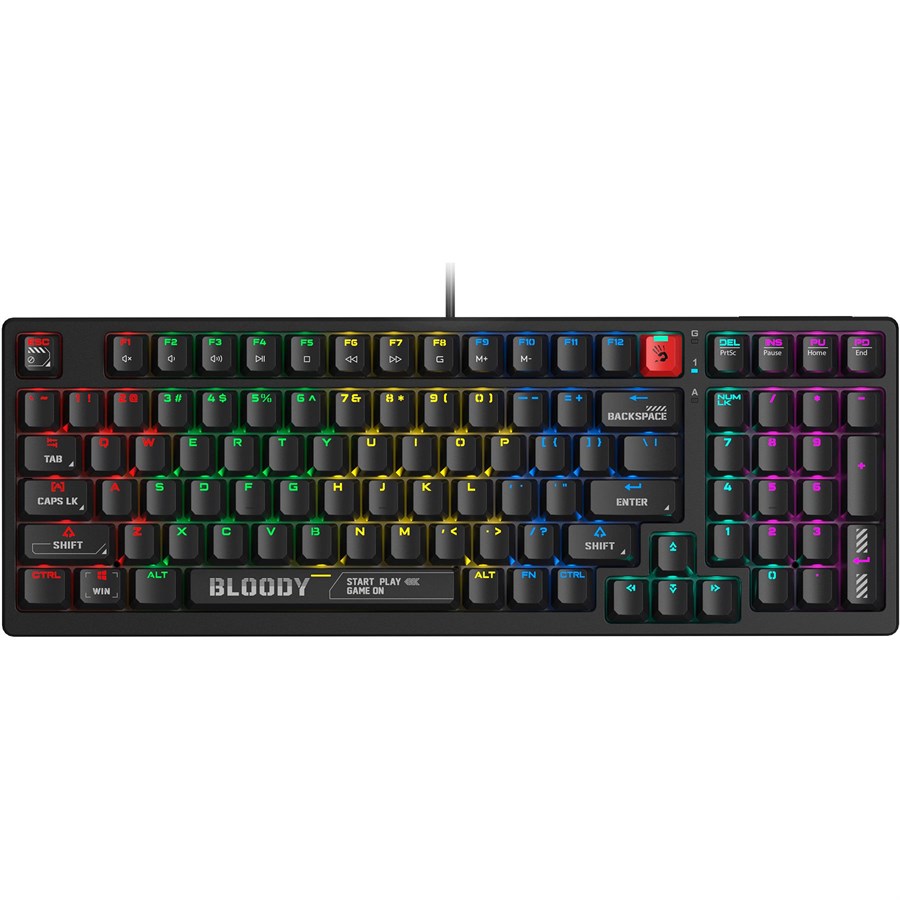 Bloody S98 RGB Mechanical Keyboard - Black