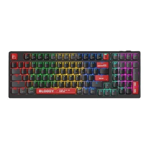 Bloody WS98 Dual-Core Wireless Mechanical Keyboard Sports Red