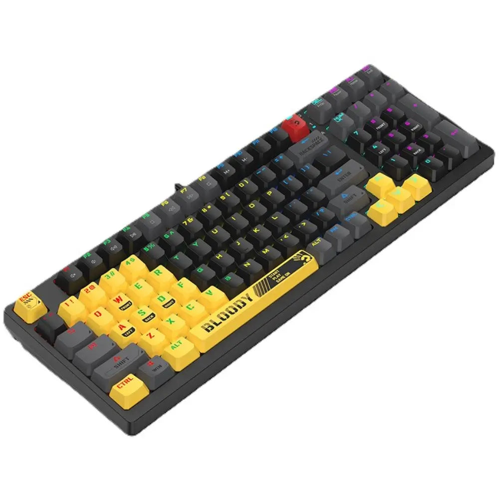 Buy Bloody S98 RGB Mechanical Keyboard Sports Lime Vmart in Pakistan