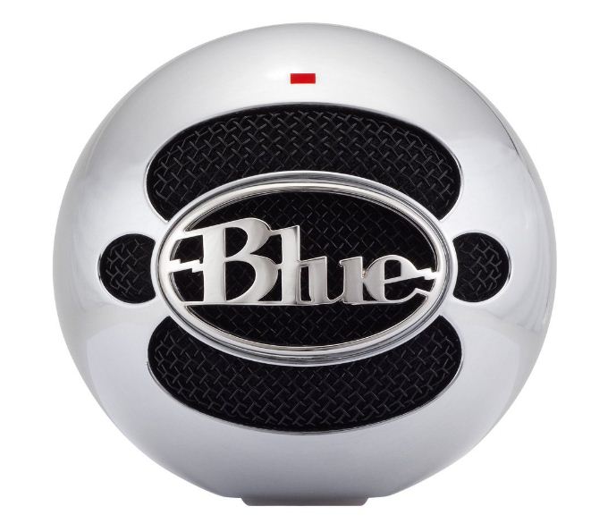 Blue Snowball USB Microphone - Brushed Aluminum